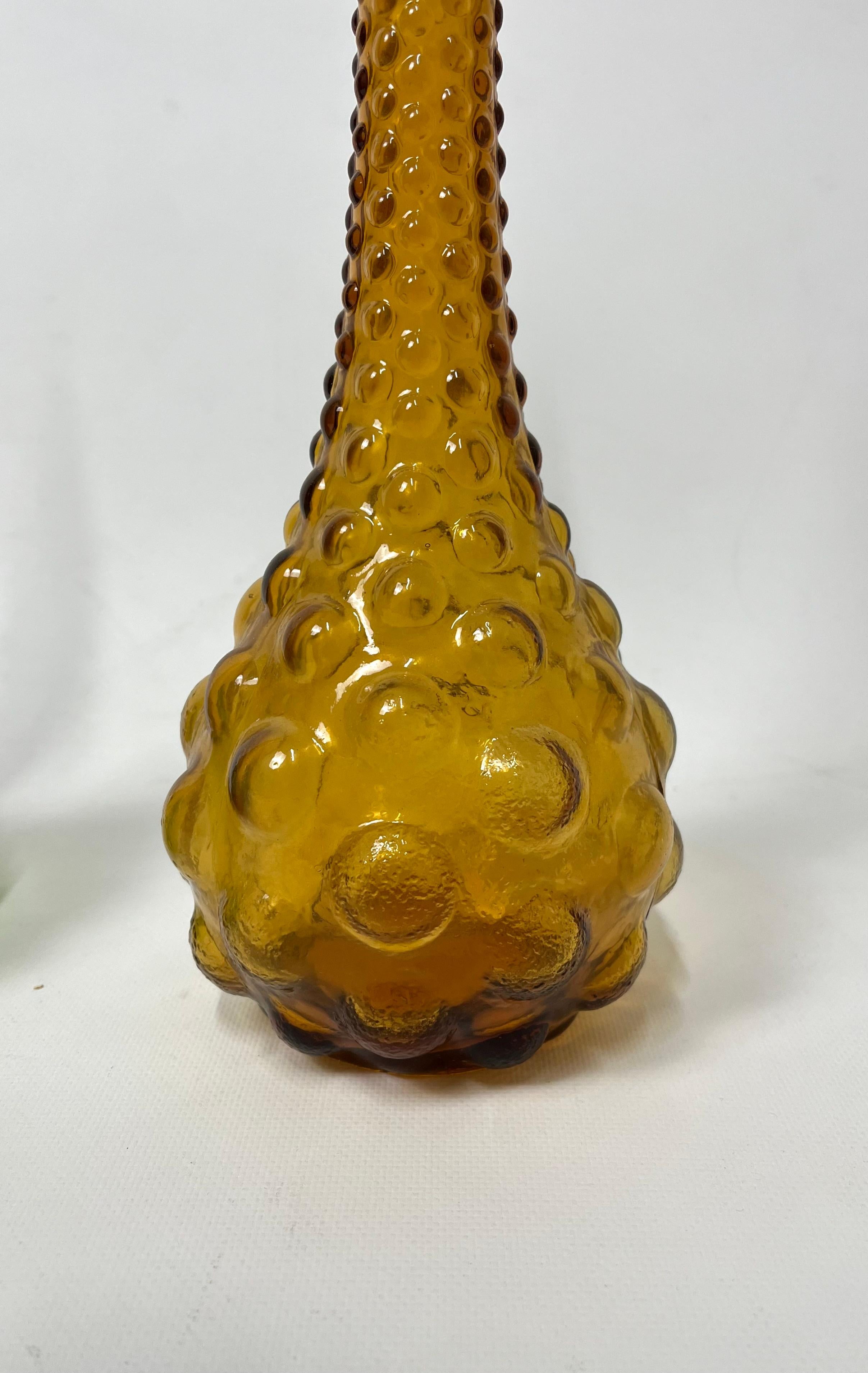 Carafe Empoli vintage, lot de 2, années 1960 Bon état - En vente à Marinha Grande, PT