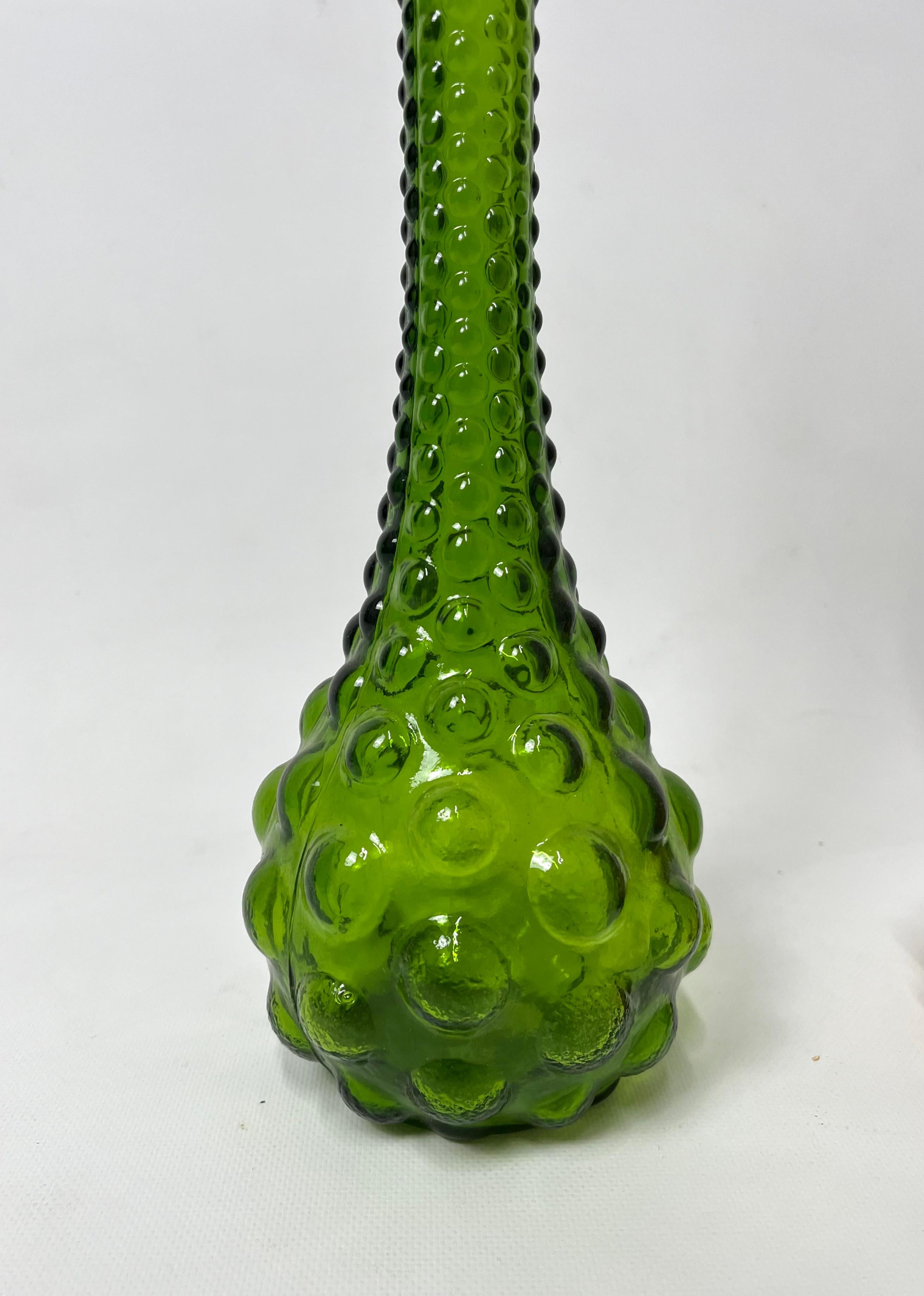 Carafe Empoli vintage, lot de 2, années 1960 en vente 1