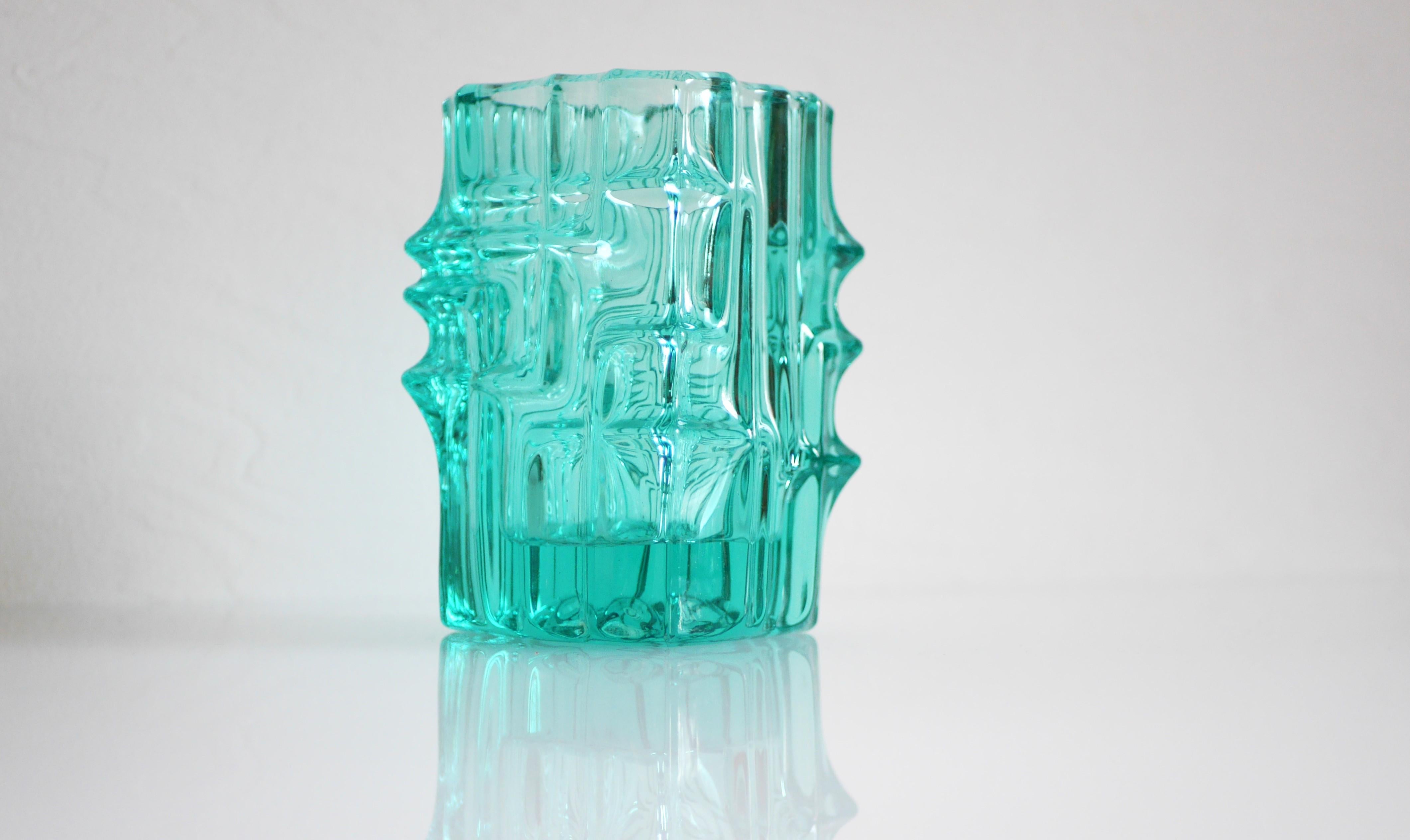 Mid-20th Century Vintage Glass Vase, Known as 