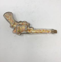 Vintage Glass Gun Candy Dispenser