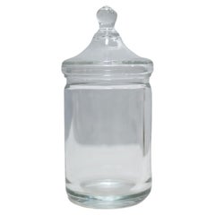 Vintage glass jar