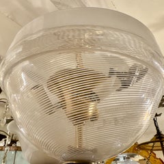 Vintage Glass Light Fixture