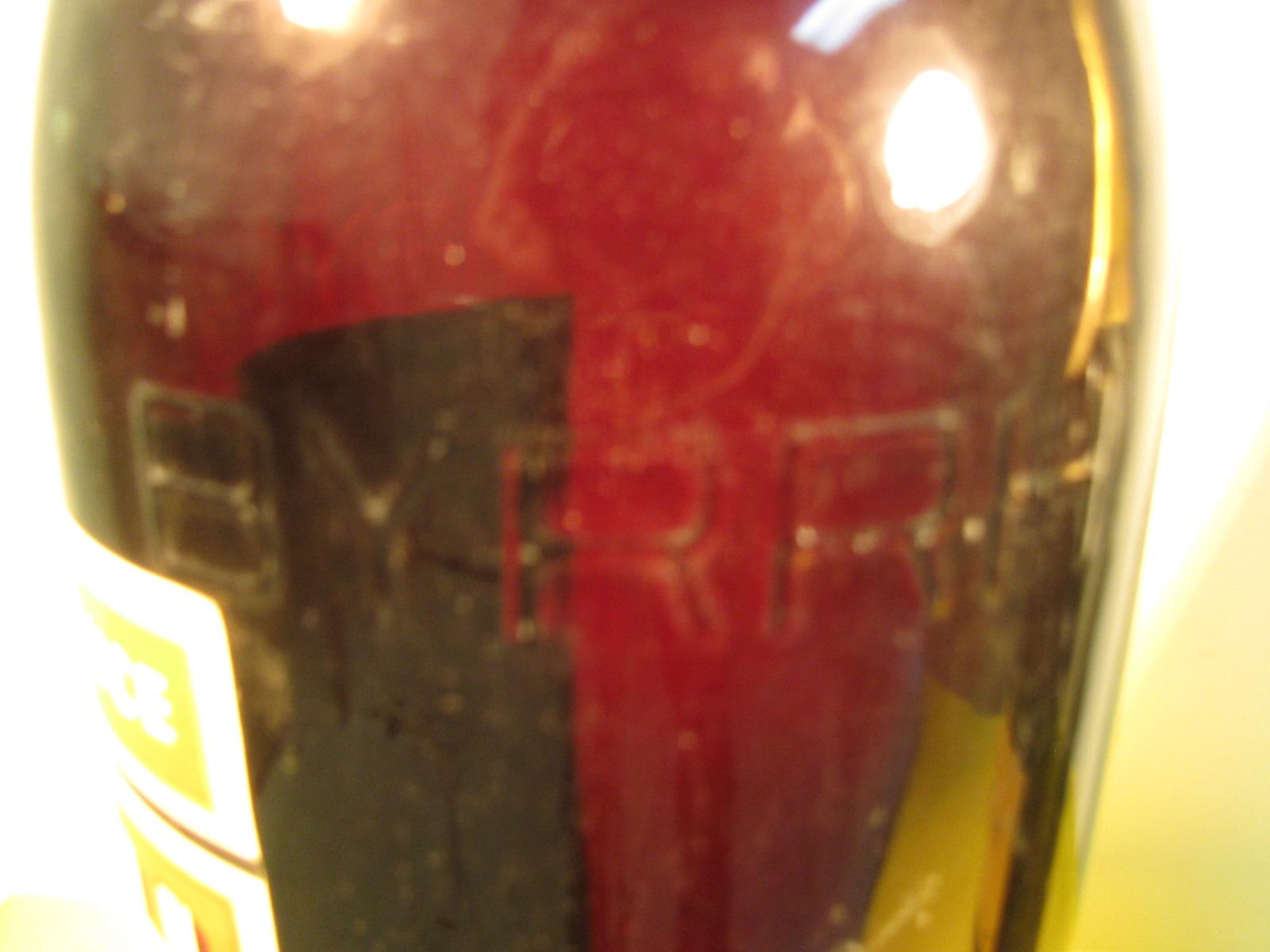 Vieux flacon de bouteille de vin français vintage en verre du milieu du siècle dernier  Bon état - En vente à Port Jervis, NY