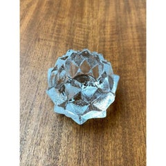 Vintage Glass Nimbus Candle Holder by Berit Johansson for Orrefors, 1970s