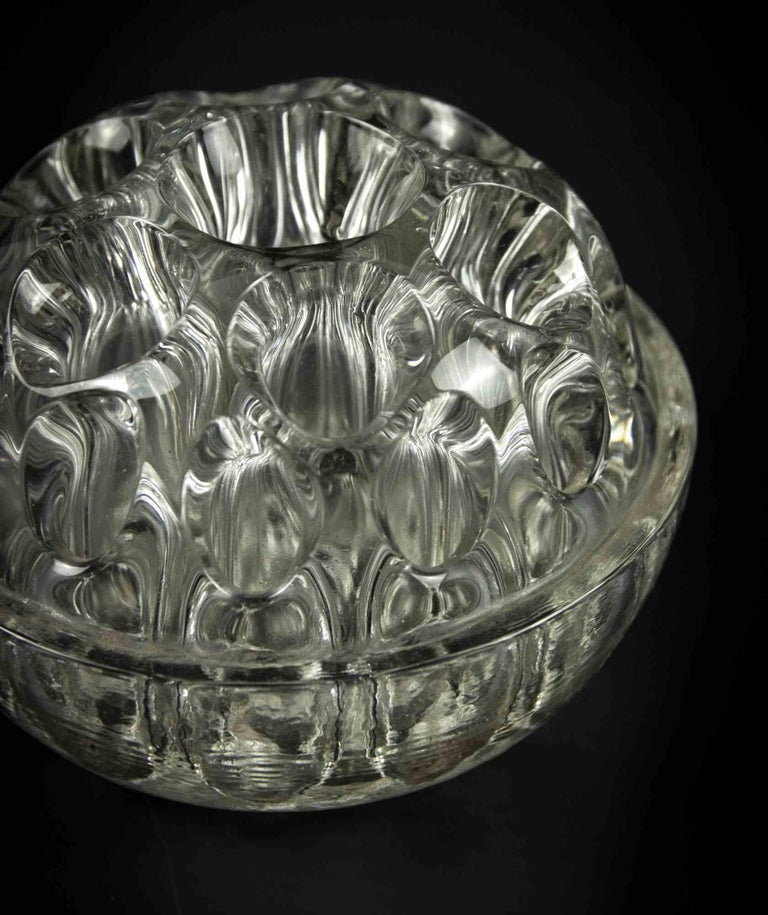 Vintage Glass Pen Holder, 1970s at 1stDibs antique glass pen holder, vintage glass pencil holder