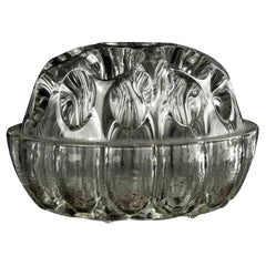 Vintage Glass Pen Holder, 1970s
