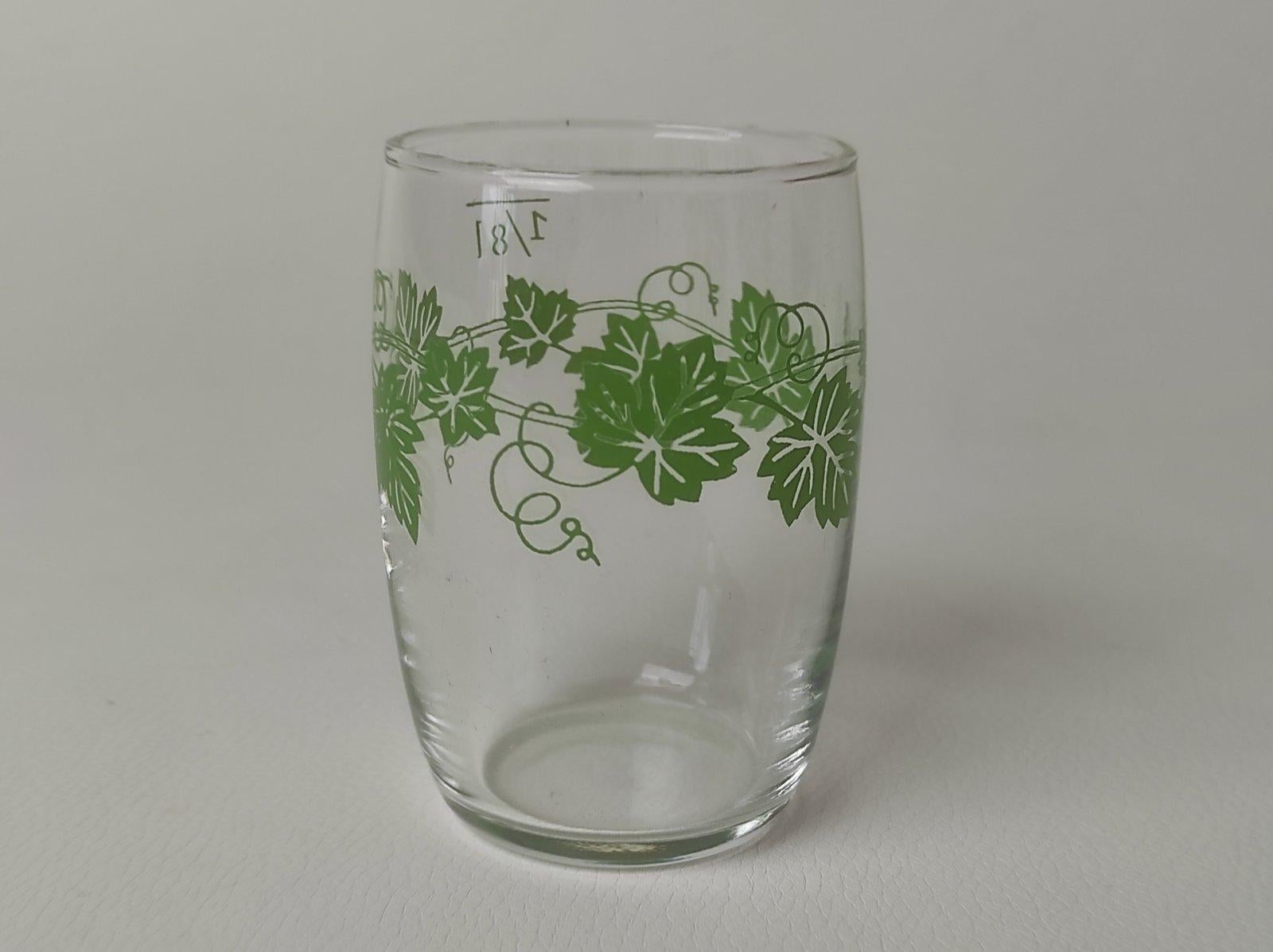 Mid-20th Century Vintage Glass set 1950s For Sale