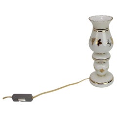 Vintage Glass Table Lamp, 1980s, Germany