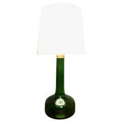 Vintage Glass Table Lamp by Biilman-Petersen for Le Klint / Holmegaard