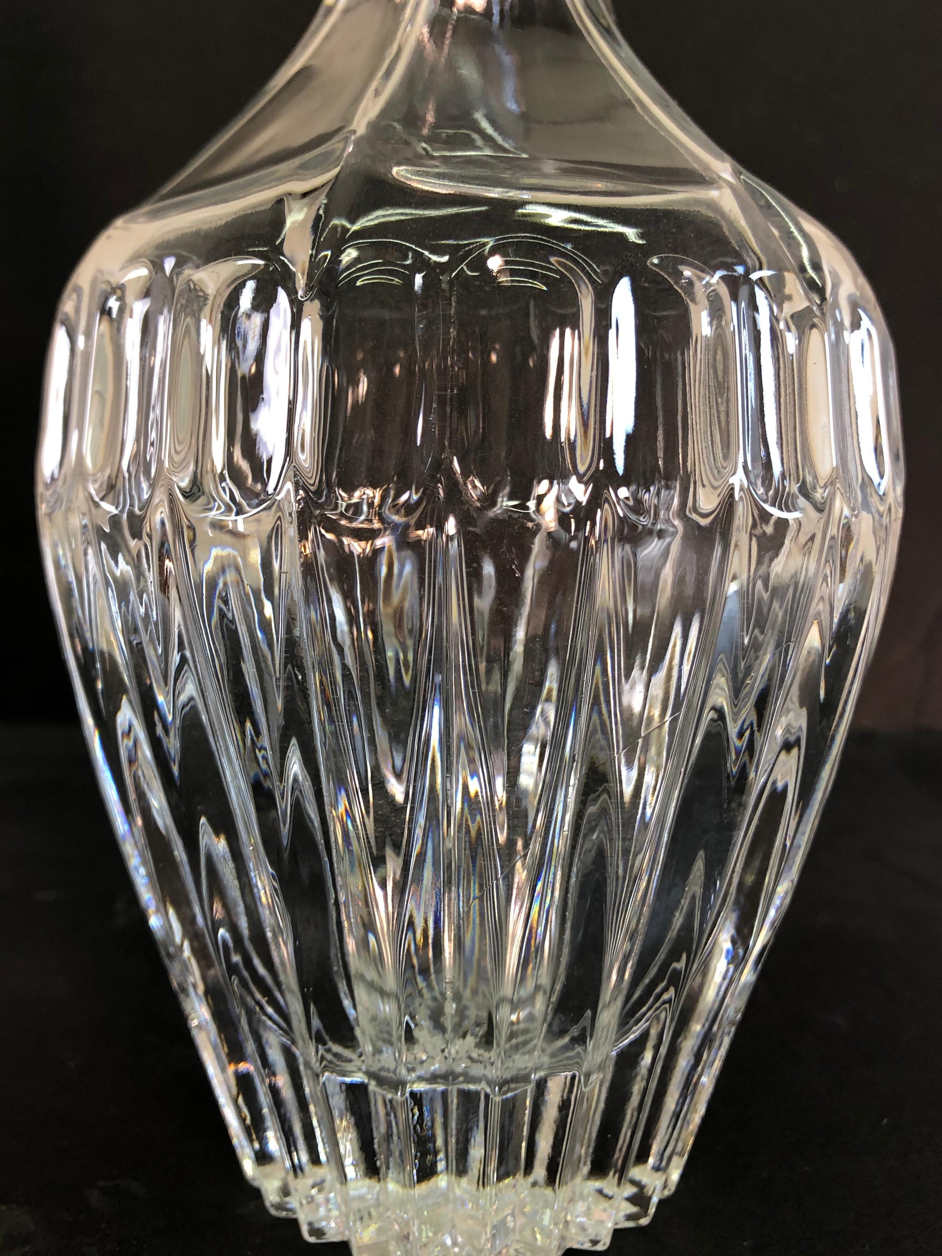glass decanter vintage