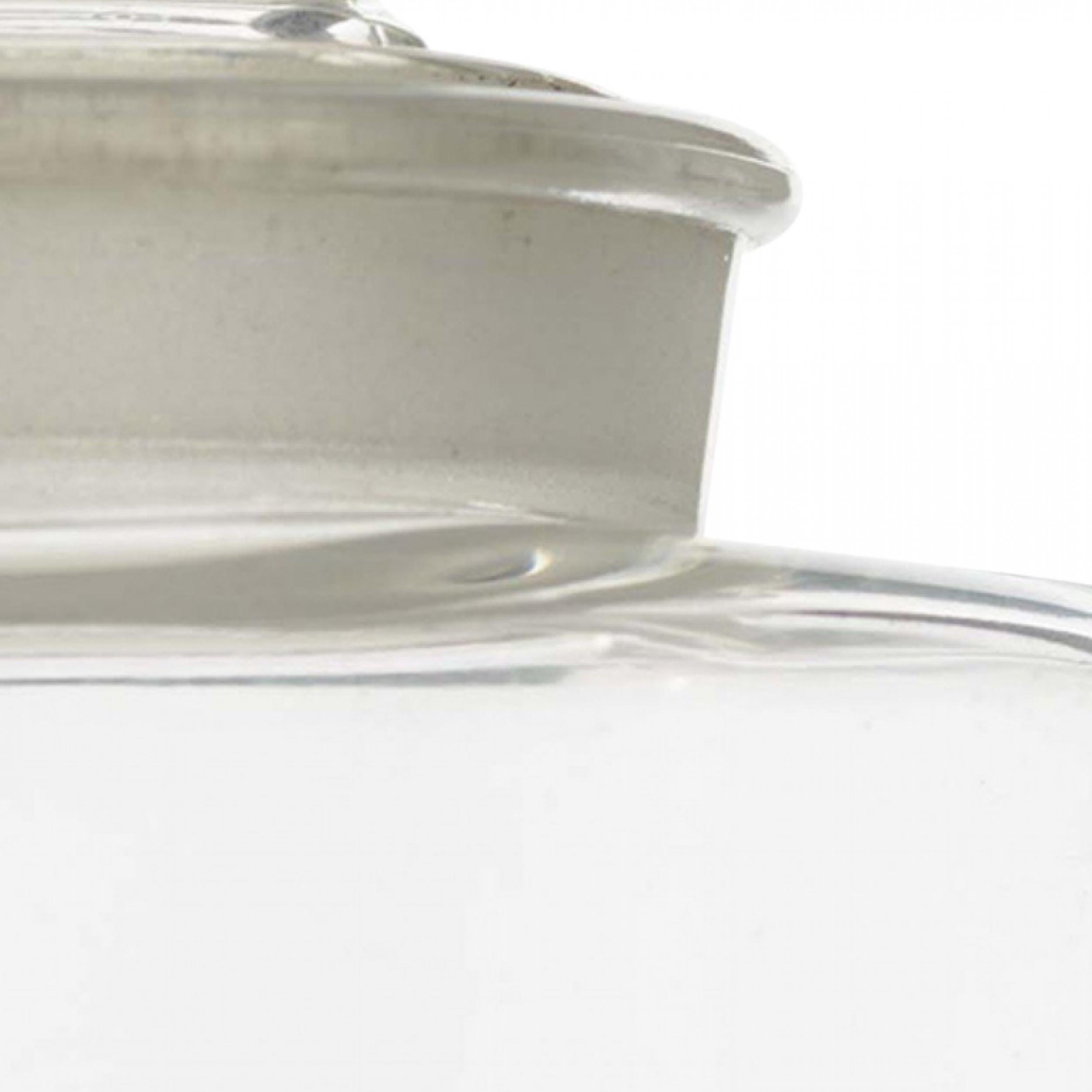 Vintage Glas Vanity Jar (Unbekannt) im Angebot