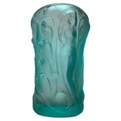 Vintage Glass Vase, 1940s