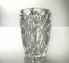 Vintage Glass Vase , 1970s