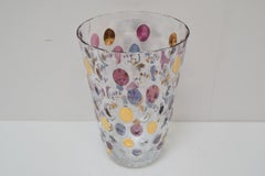 Vintage Glass Vase, by Glasswork Novy Bor, 1950s