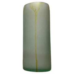 Vintage Glass Vase by Holm, 1981