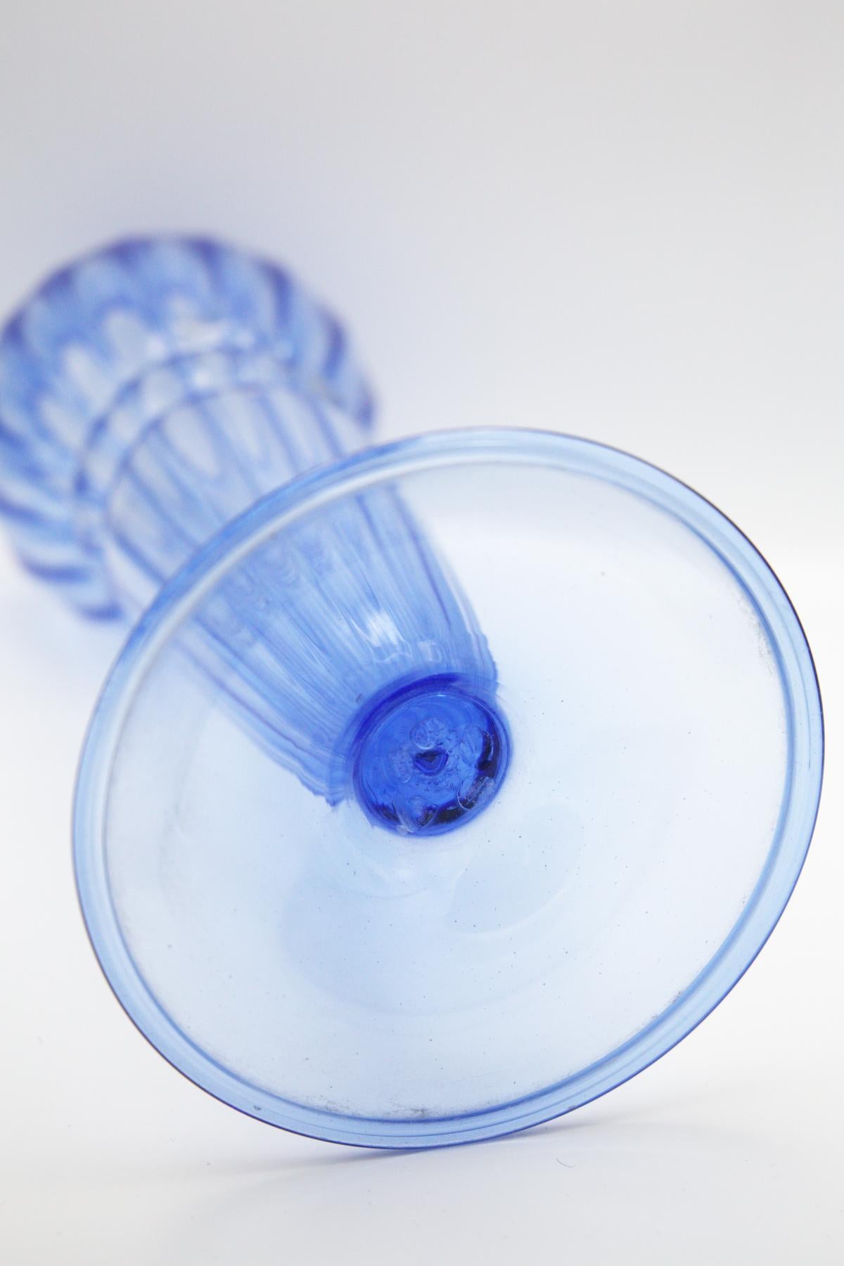 Vase aus Vintage-Glas von Napoleone Martinuzzi für Zecchin im Angebot 3