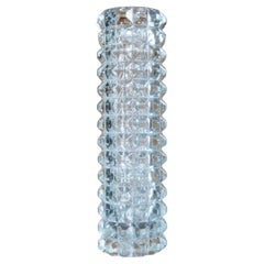 Vintage Glass Vase by Pavel Pánek, Bohemia, 1970's.