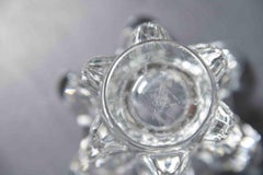 Vaso di vetro vintage di Vannes-le-Châtel et Vierzon, Francia, anni '50