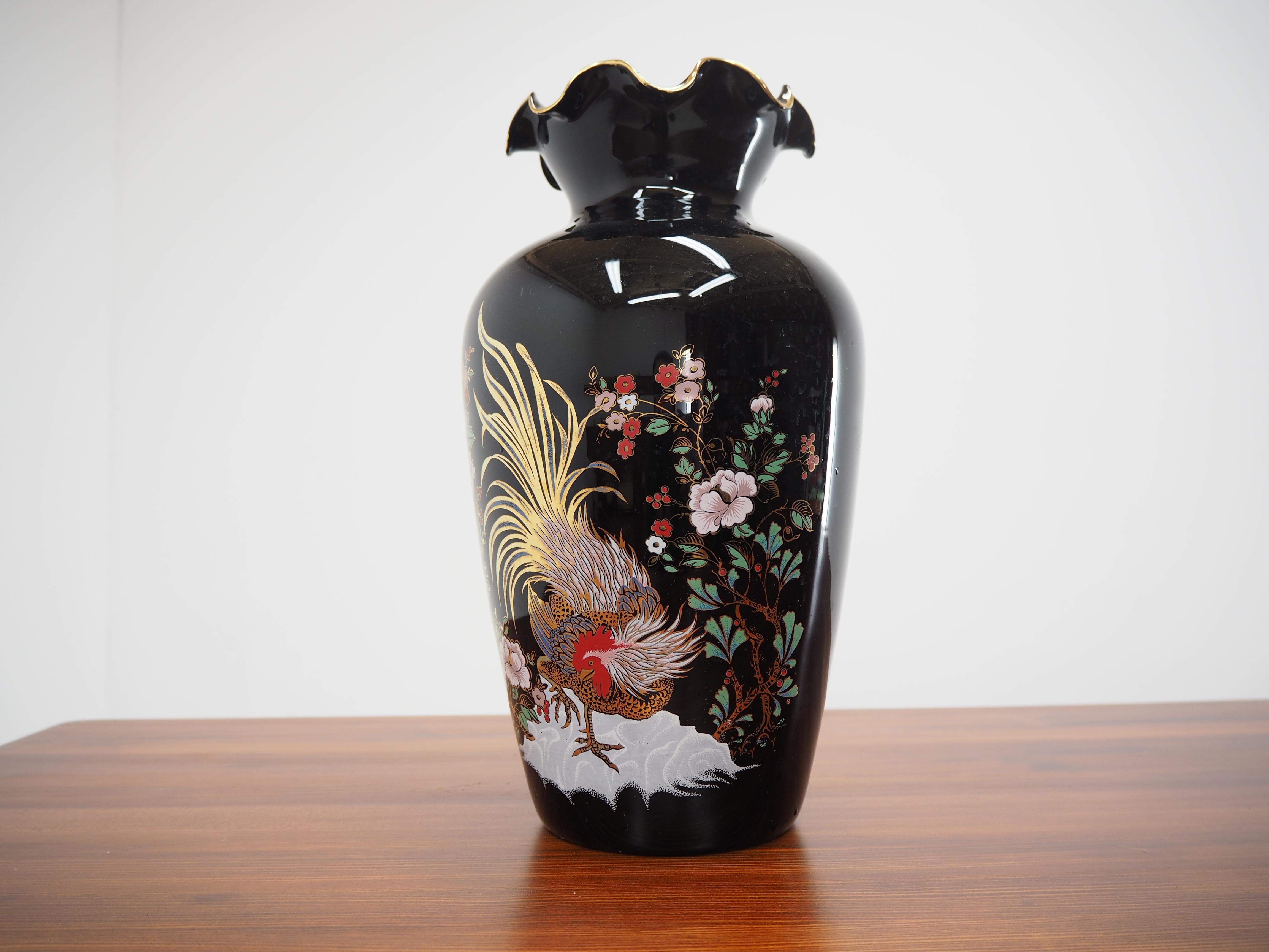 Vintage Glass Vase For Sale 1