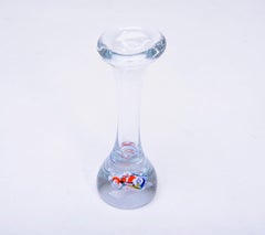 Vintage Glass vase from the "Bone" series designed by Per Lütken for Holmegaard