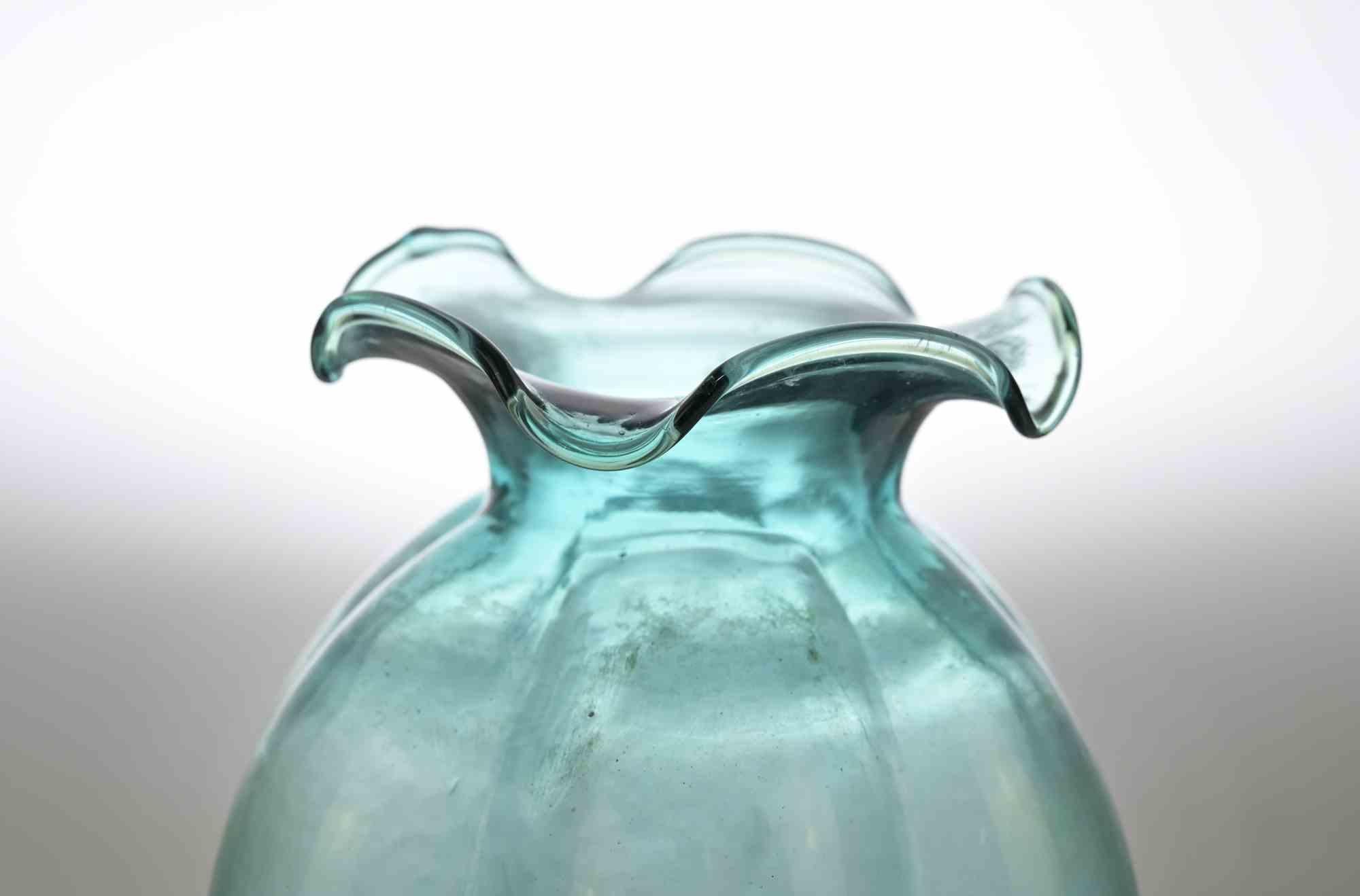 Vintage Glass Vase, italy, 1970s In Good Condition For Sale In Roma, IT