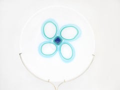 Vintage Glass VeArt Venice Lattimo by Bruno Gambone, 1975