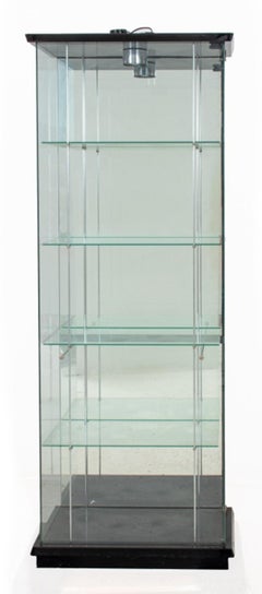 Vintage Glass Vitrine or Display Cabinet