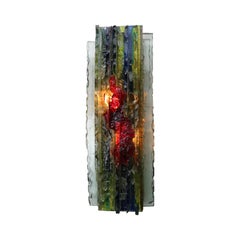 Vintage Glass Wall Lamp by Willem Van Oyen for RAAK, 1960s