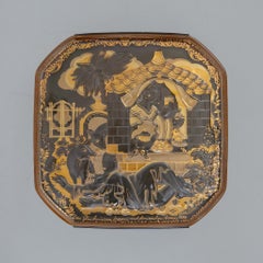 Vintage Glass Wall Mounted Plate by Bjorn Winblad for Rosenthal, 1986