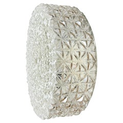 Vintage Glass Wall Or Ceiling Light, 1970s