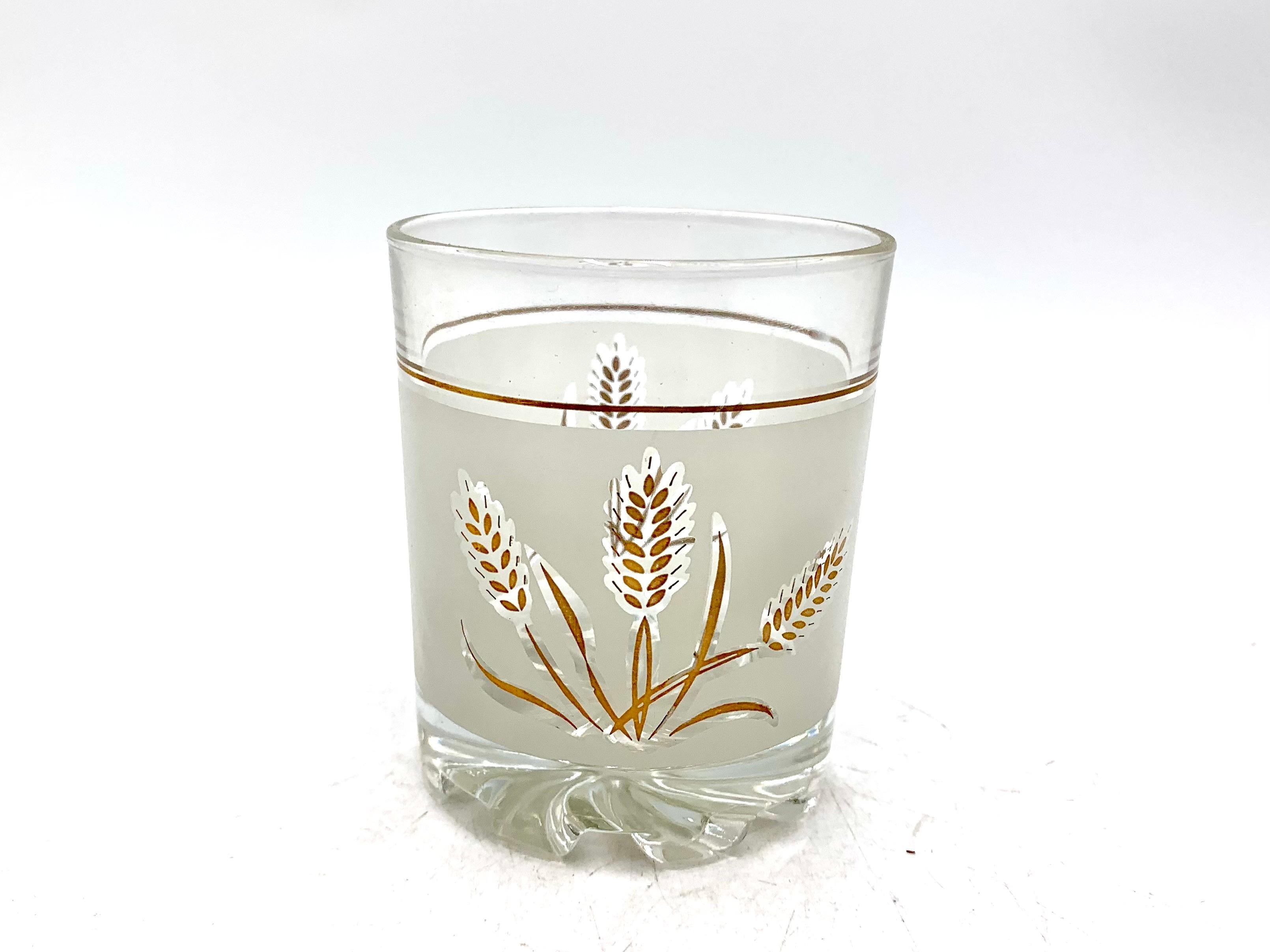 Late 20th Century Vintage Glasses with Cooler, Poland, 1990s For Sale