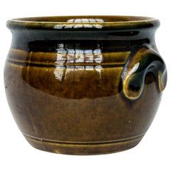 Vintage Glazed Ceramic Pot from Sweden, 1970s