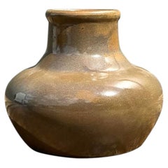 Vaso in ceramica smaltata vintage