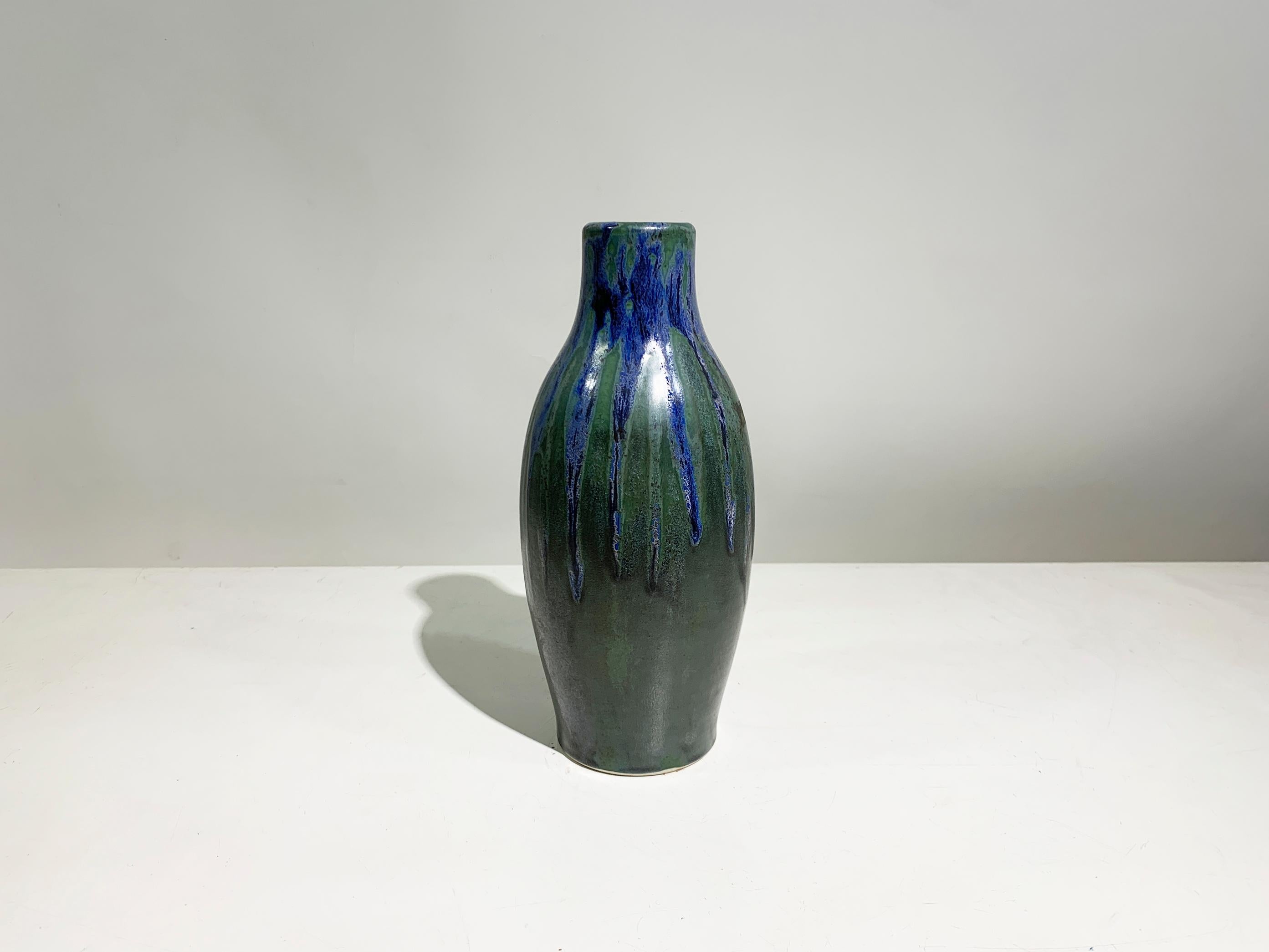 Other Vintage Glazed Ceramic Vase, Marked 