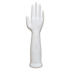 Retro Glazed Porcelain Factory Rubber Glove Molds, C.1990  (FREE SHIPPING)