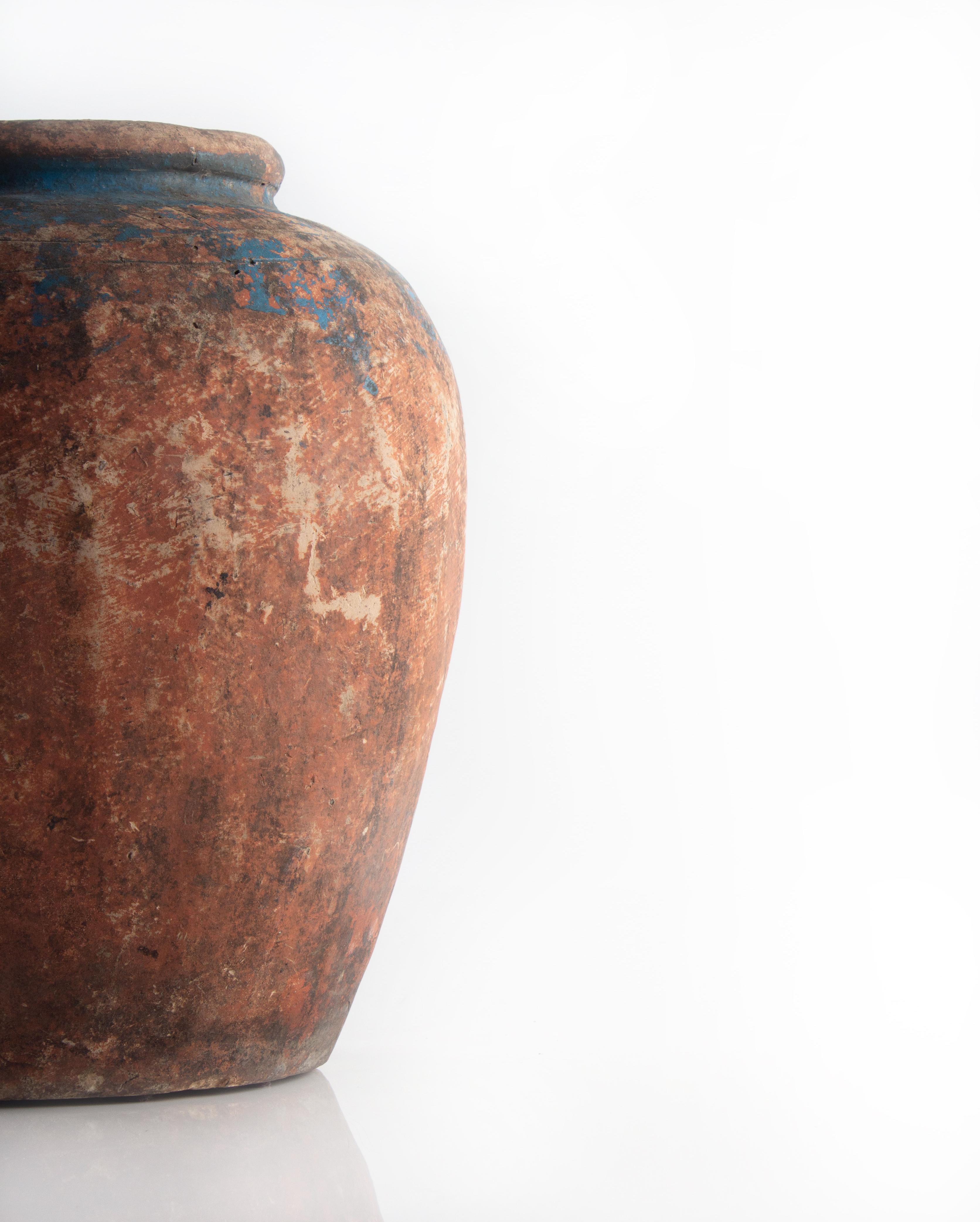 vintage terracotta vase