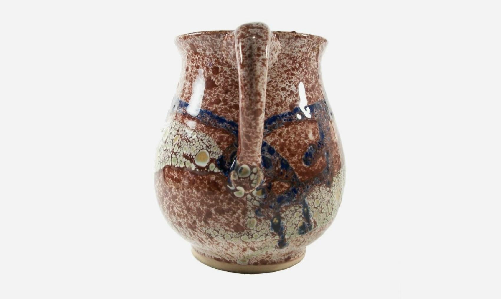 Pichet en forme d'oiseau Vintage Glazed Studio Pottery - Non signé - Fin du 20ème siècle Bon état - En vente à Chatham, ON