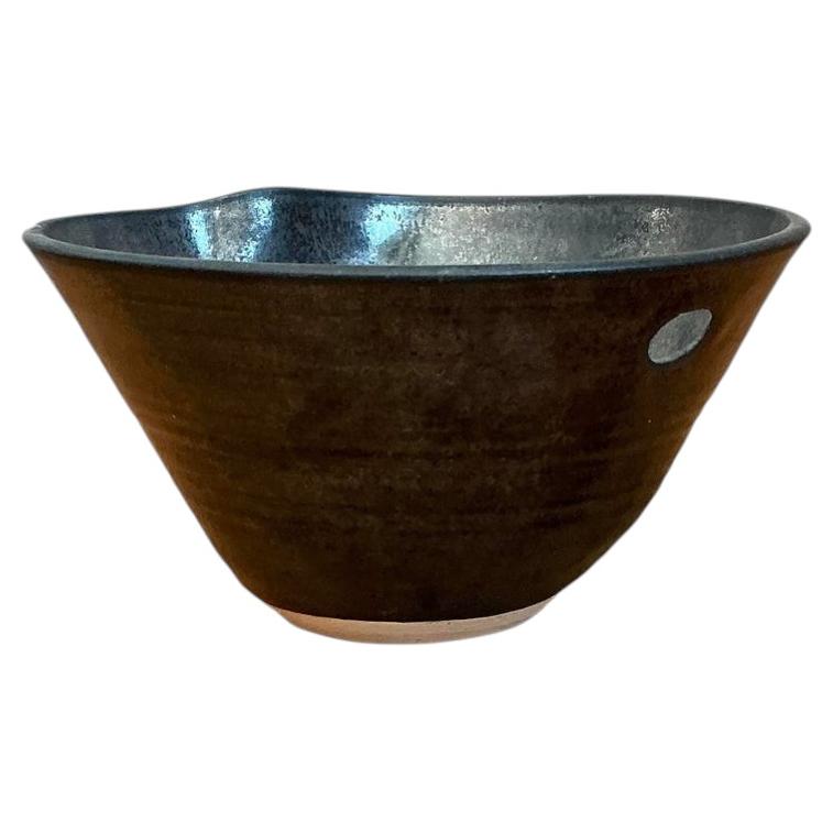 Vintage Glazed Studio Pottery Bowl