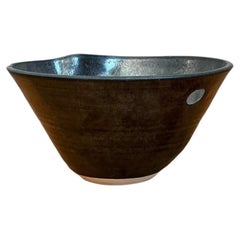 Vintage Glazed Studio Pottery Bowl