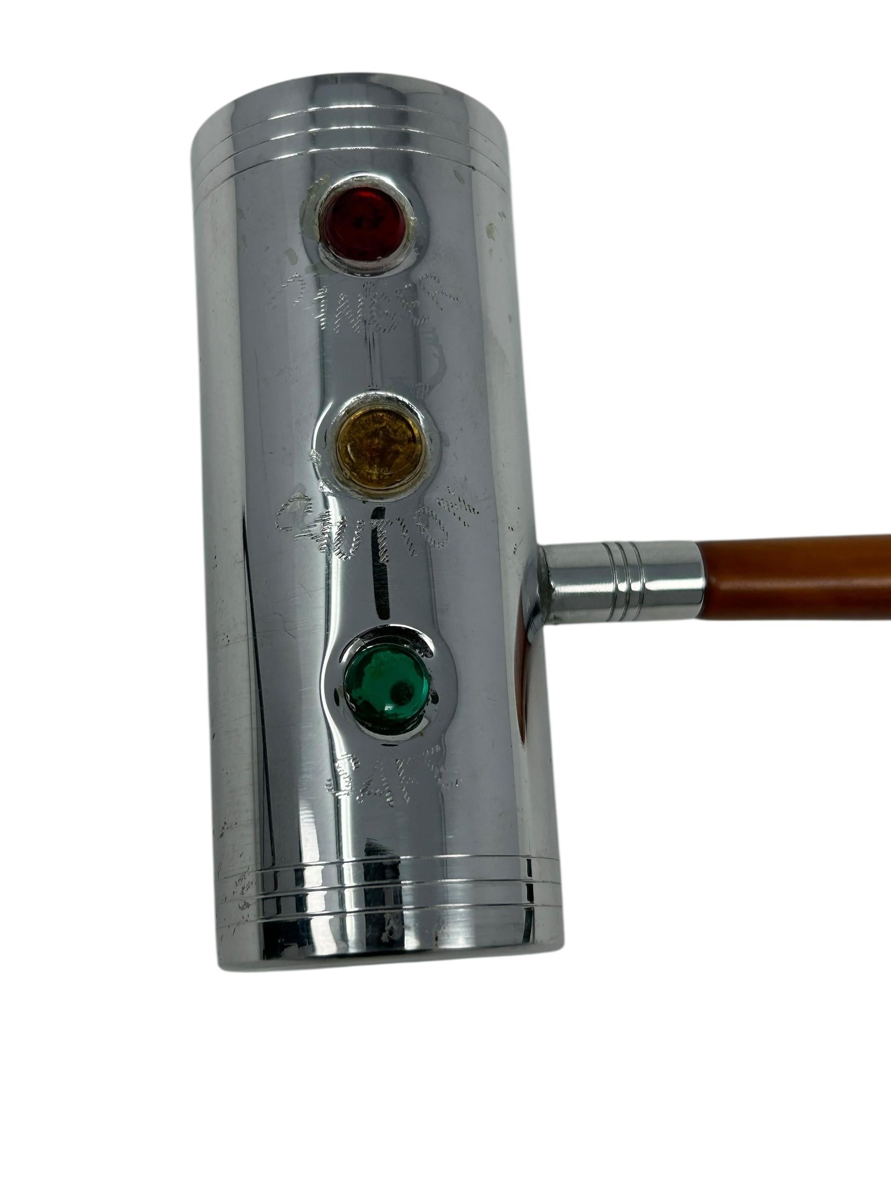 Vintage Glo-Hill Ampel Spirituosenmaß / Jigger 