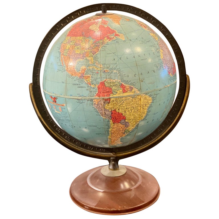Vintage Globe For Sale at 1stDibs