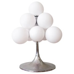Vintage Globe Table Lamp by E.R. Nele for Temde, 1960s