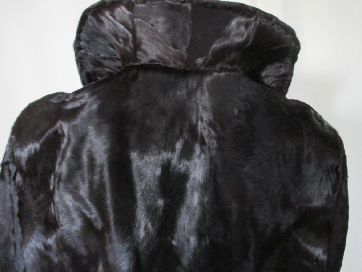 vintage fur cape
