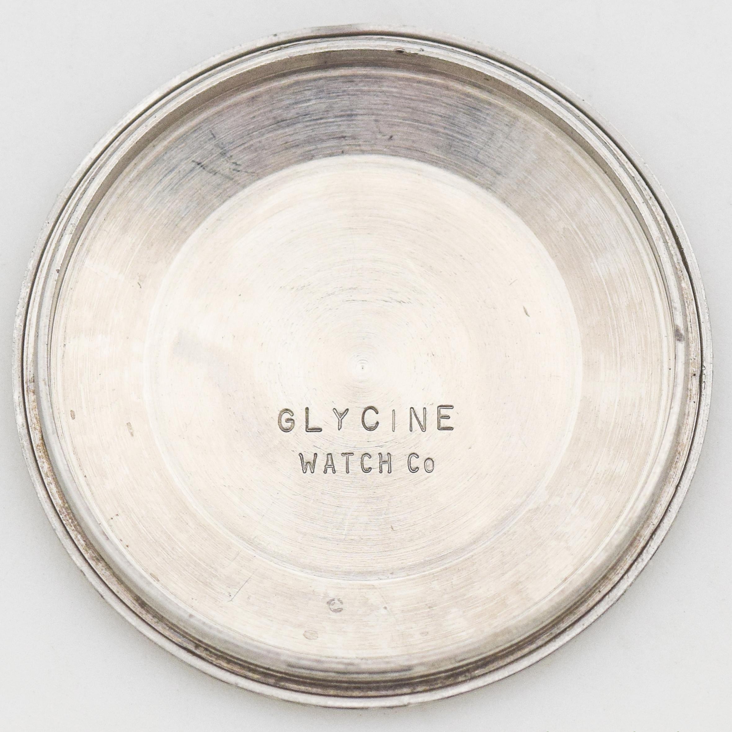 Vintage Glycine Airman Stainless Steel Watch, 1960s 2