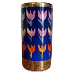 Vintage Goebel MARA Floral Vase