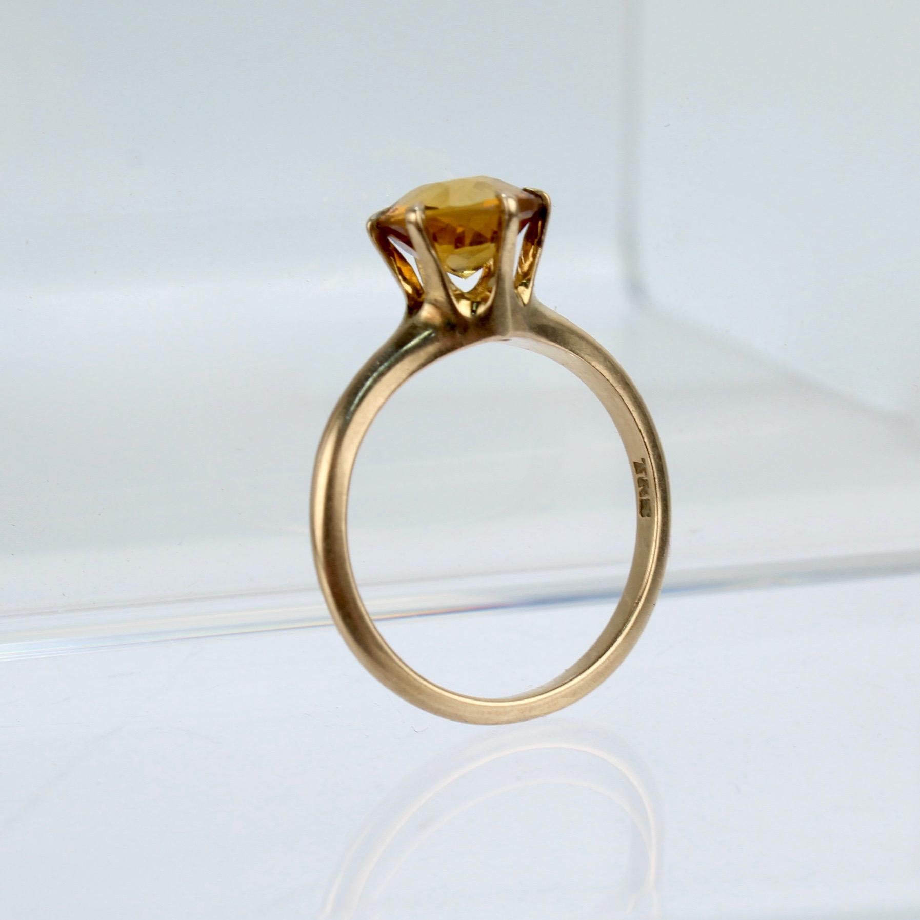 vintage gold ring