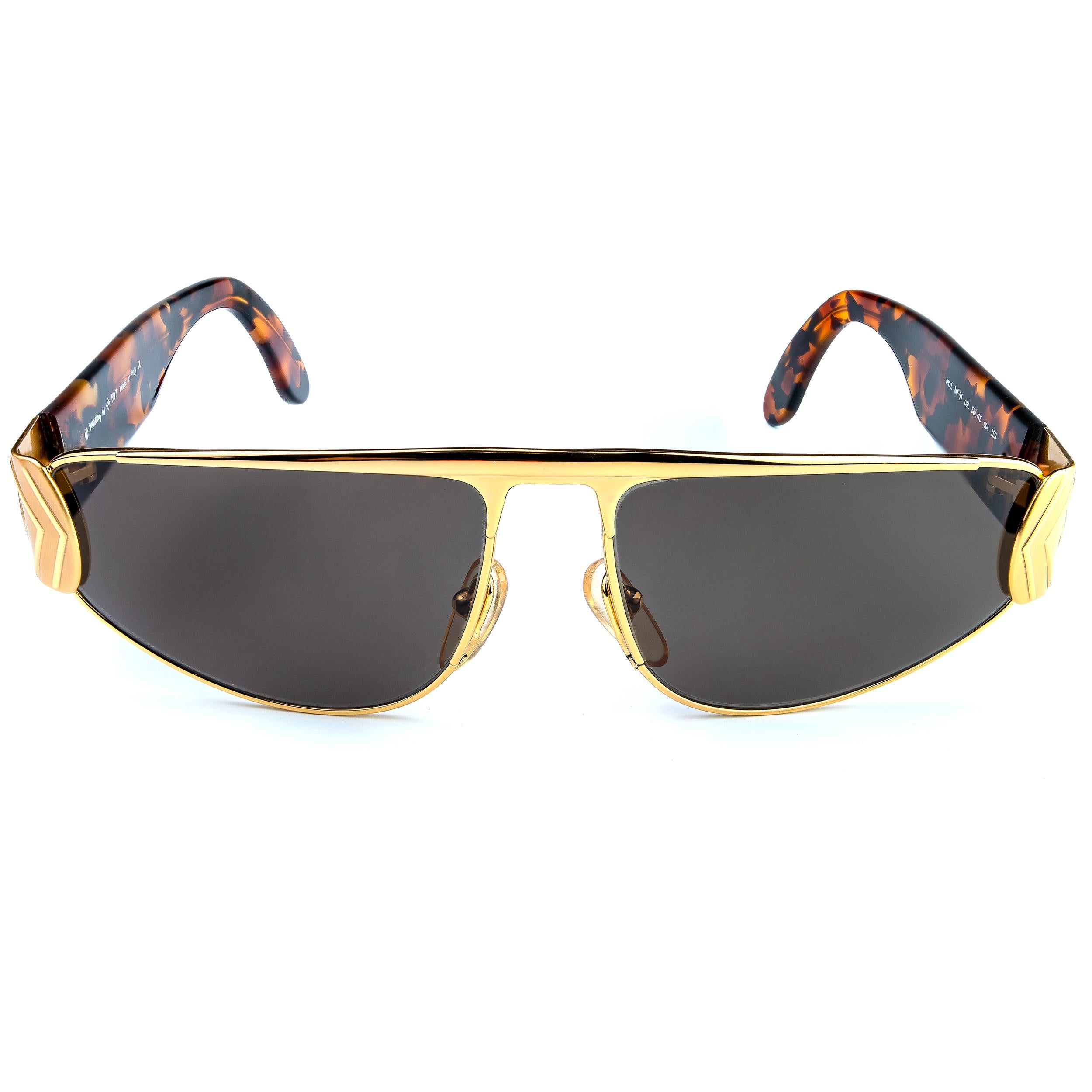 Prince Egon Von Furstenberg sunglasses, made in Italy in the 1980s. 

Before Diane, there was Egon. Egon was a prince from Switzerland and he married Diane and thus made Diane Von Furstenburg a princess. An acclaimed fashion designer, he was a