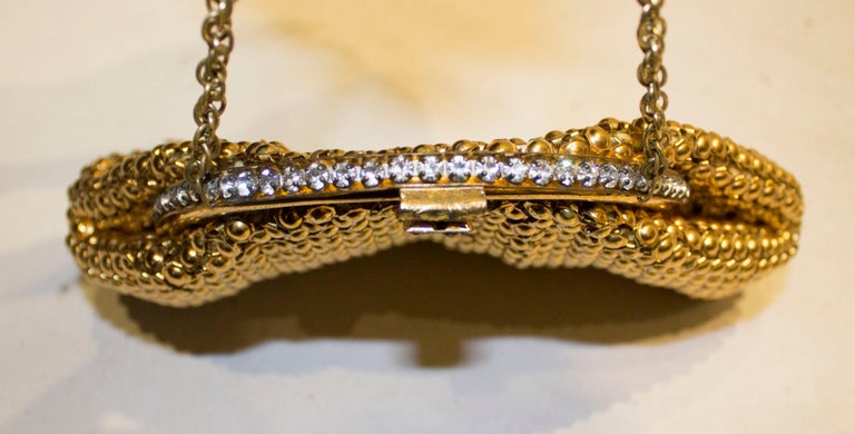 vintage chain link purse
