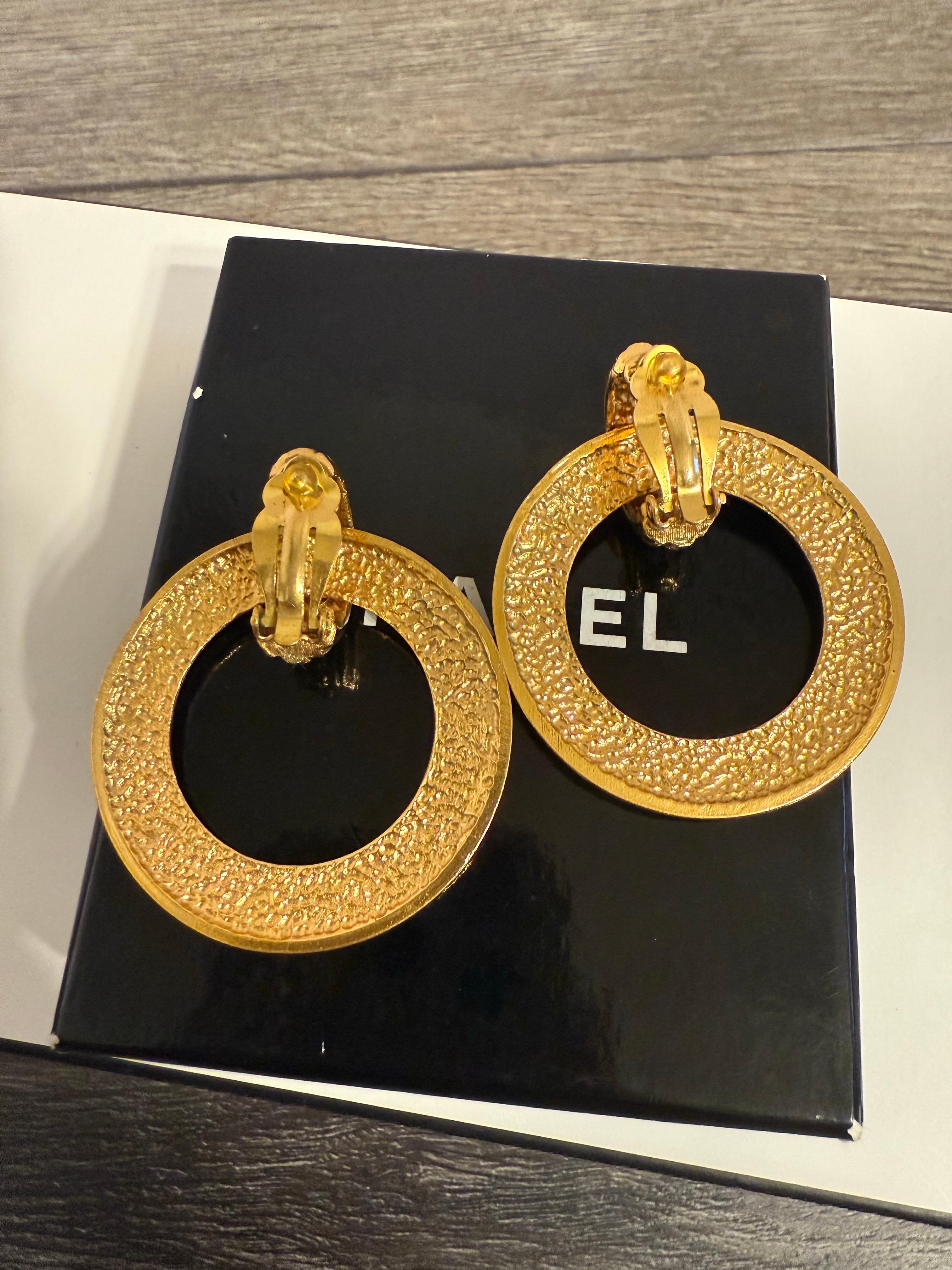Pendientes colgantes de aro 
