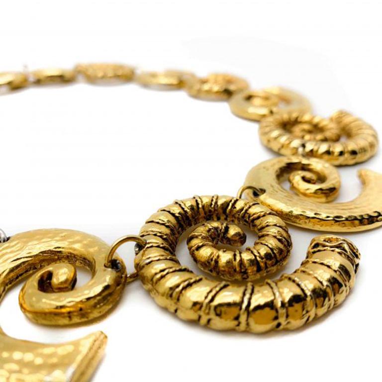 collana conchiglie oro
